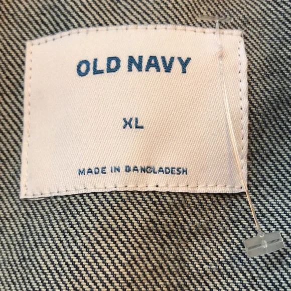OLD NAVY Jean Jacket 100% Cotton #C088 - Picture 3 of 16
